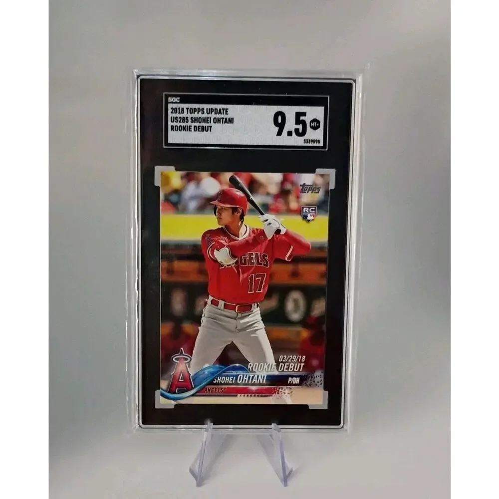 Shohei Ohtani Rookie Debut #US285 Topps 2018 SGC 9.5 - Picture 6 of 6